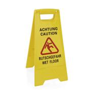 Cartello segnaletico "Caution - Wet floor"