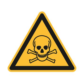 Pericolo materiale tossico [W016]