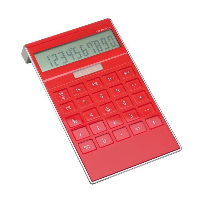 Calcolatrice piccola, calcolatrice per ufficio con design a