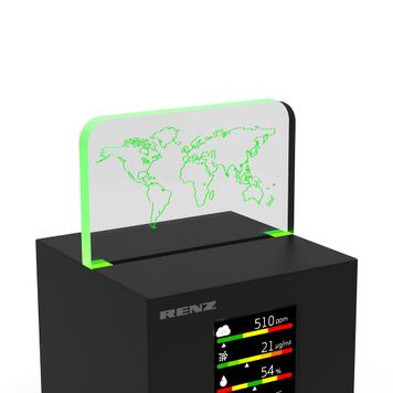 Dispositivo di misurazione di CO2 "Air2Color Pro"