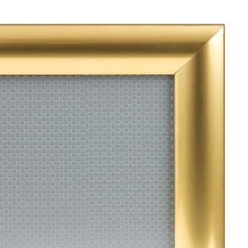 Cornice a scatto, profilo 25 mm, effetto oro