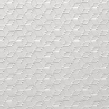 FlexiDeco-Stylepad / Vinile, struttura a cubo grigio perla