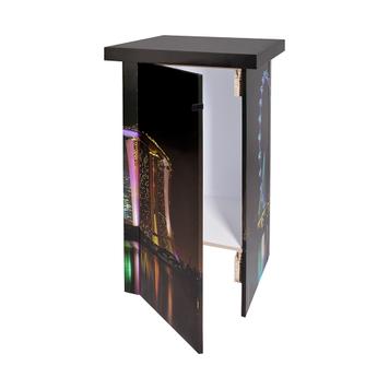 Stand promozionale „Wabe Tower“ - riciclabile