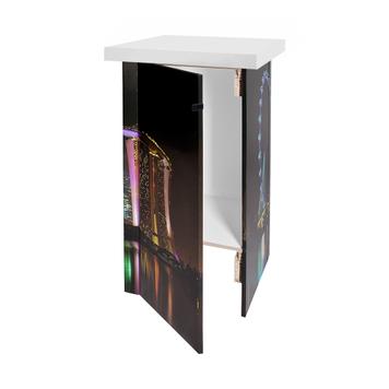 Stand promozionale „Wabe Tower“ - riciclabile