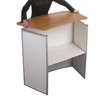 Desk pieghevole "360” arrotondato