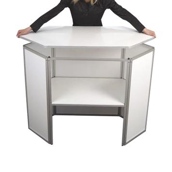 Desk pieghevole "360” esagonale